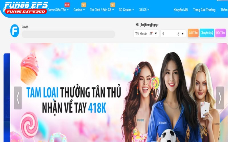 Điều kiện để thực hiện việc nạp tiền Fun88 