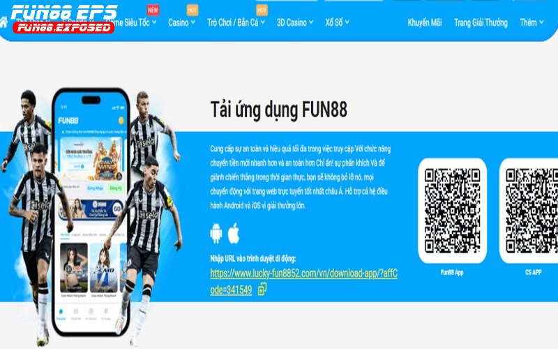 Hướng dẫn các cách tải app Fun88 đơn giản nhất cho anh em 