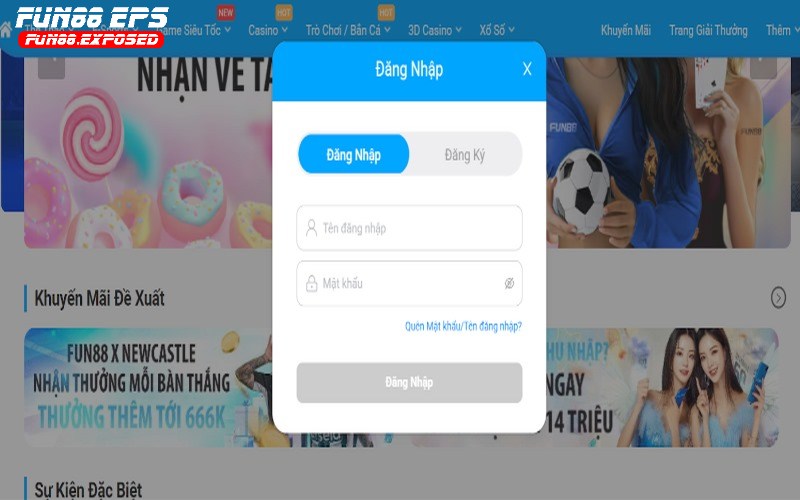 Nạp tiền Fun88 đơn giản với banking 